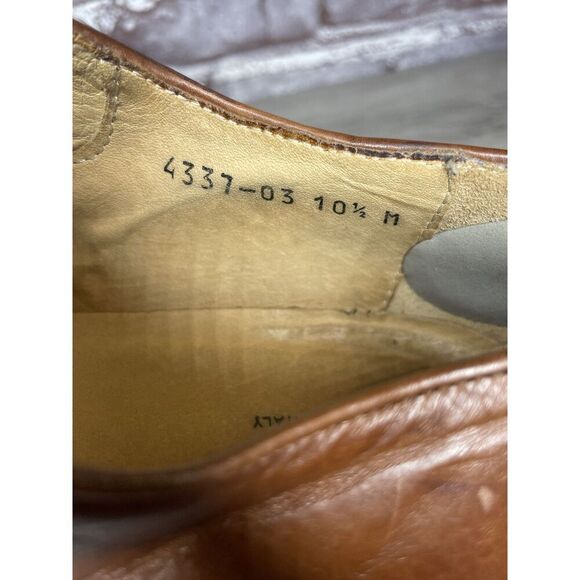 Pronto Uomo Brown Leather Split Toe Lace Oxford Dress Shoes Men Sz 10.5M US/44EU - Picture 8 of 16